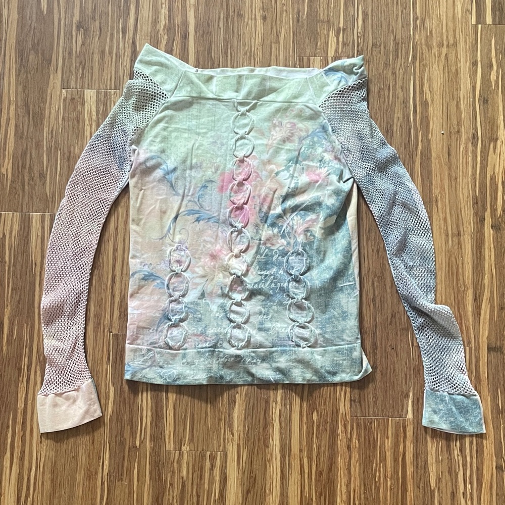 Floral Off-Shoulder Women Top